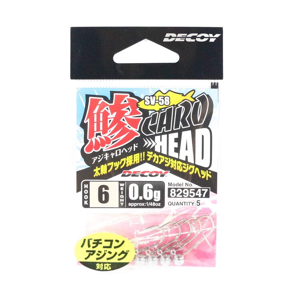KATSUICHI Decoy SV-58 Ajicaro Head #6-0.6g #6-0.6g