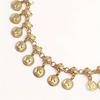 Gold/Silver Metal Belly Chain Shaking Coins Waist Belt Luxury Body Chain  for Women