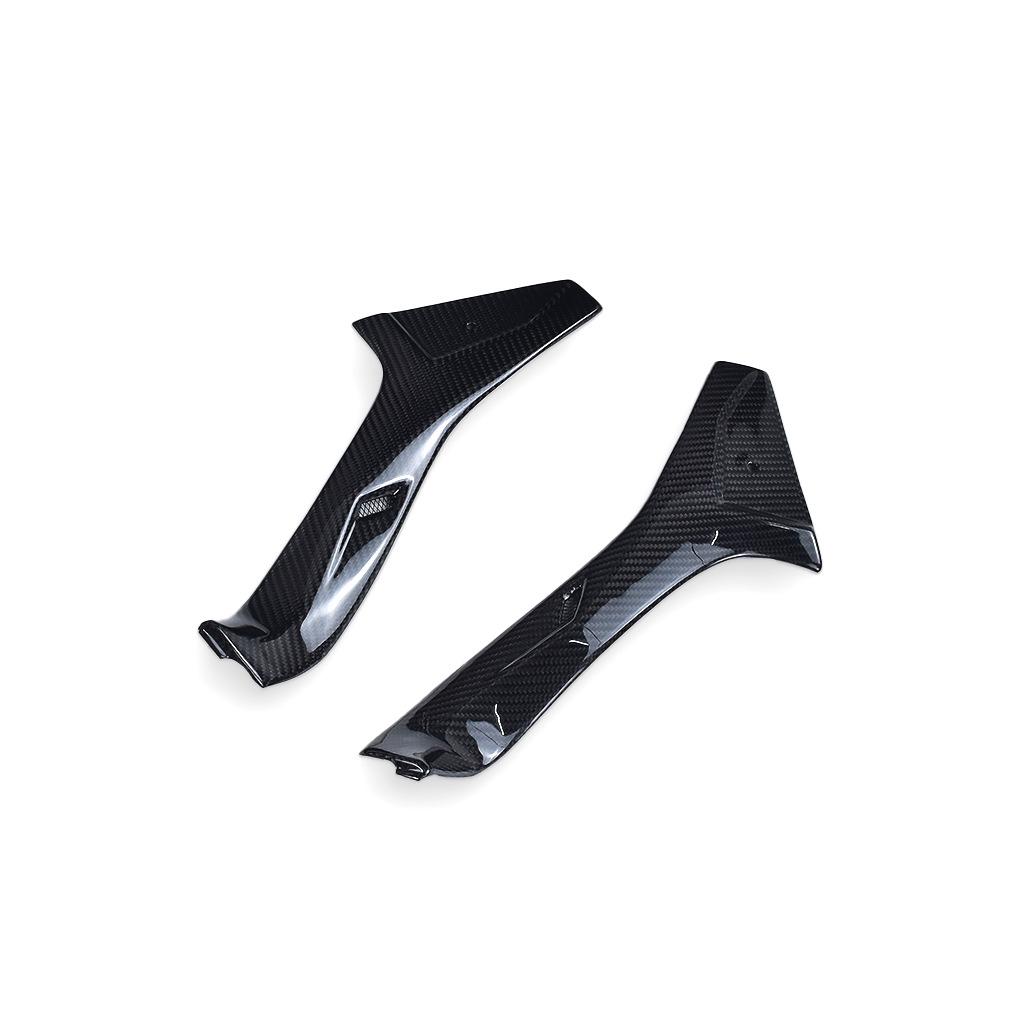 Carbon Fiber Frame Cover for Honda CBR650R (2019+): Modified 3K Dry Carbon Motorcycle Accessory