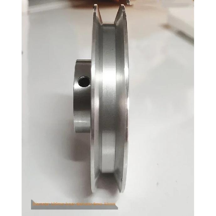 Motor Belt Drive Wheel 40mm 60mm 80mm 100mm V-belt Pulley, Single Groove, A- Type V-belt Pulley