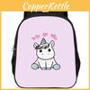 Unisex 3d Unicorn Backpack For Children Roomy Oxford Cloth Book Bag