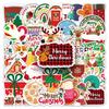 50 Christmas Graffiti Stickers Personalized Cartoon Holiday Creative Decoration Luggage Phone Case