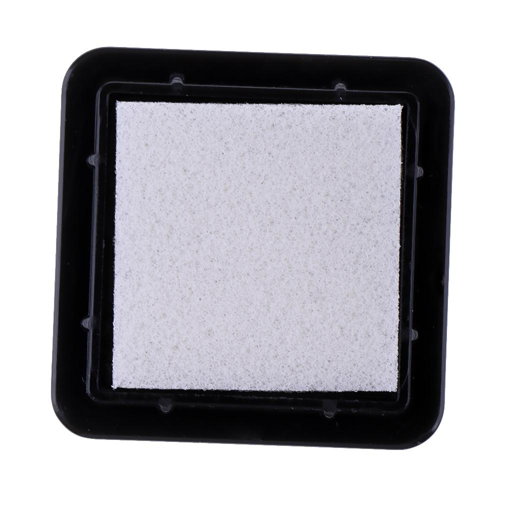 Craft Pigment Ink Pad Blank Sponge Square for Rubber Stamps Scrapbooking Paper Craft Kit for Cards and Wood