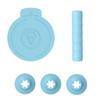 2025+ Replacement Parts Kit for NC700 Creami Swirl Ice Cream Maker,Includes Extrusion Nozzles, Dust Cover