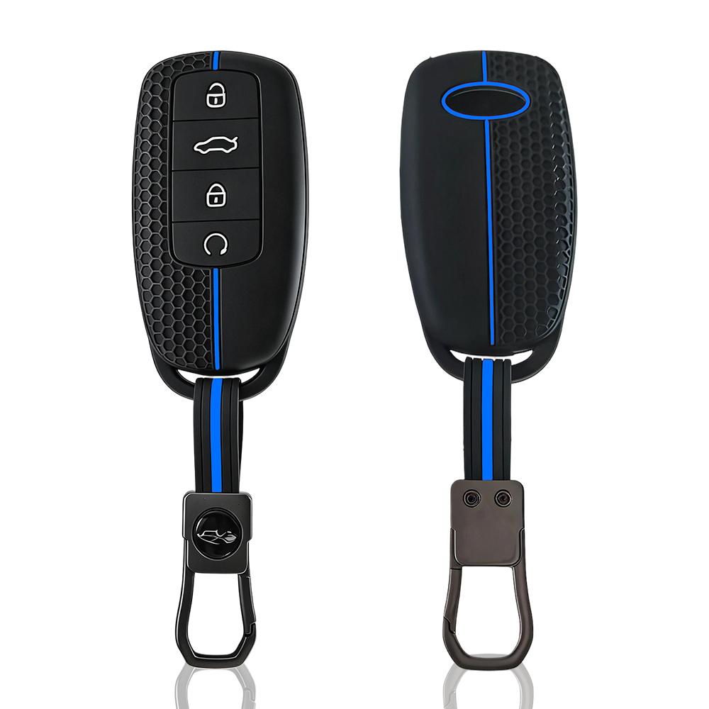 Für Chery Omoda 5 C5 Tigo 7 8 Pro Max Tigo 7 8 Plus Arrizo 5 Plus Halter Silikon Schlüsselhülle Abdeckung Fernbedienung Gehäuse Zubehör