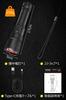 LED Flashlight, Ultra-High Brightness 30,000 Lumens, Type-C Rechargeable/Battery Operated, Charges Smartphones, Military Grade, IPX6 Waterproof, 4 Bri