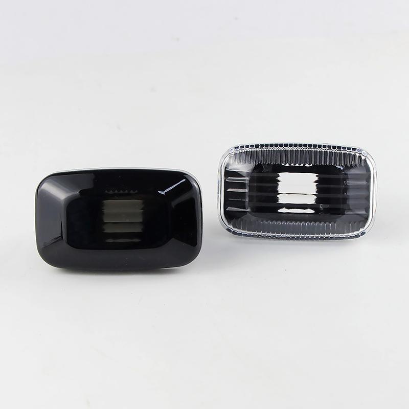 2PCS For Toyota Land Cruiser LC100 LC70 LC80 70 80 100 Series Hilux Celica Previa Car Turn Side Fender Marker Light Cover Shell