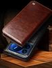 Chali Genuine Leather Xiaomi 17 Pro Max Flip Phone Case with Stand & Lens Protection