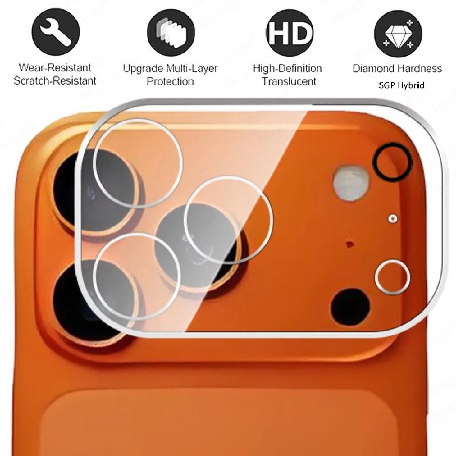 For iPhone Air 17 16 15 14 13 12 Mini 11 Pro Max Rear Lens Tempered Glass Screen Protector