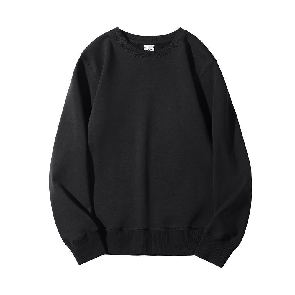 Men's AG600g Super Soft Crew Neck Sweatshirt - High-End Heavyweight Casual with Trendy Print for Autumn