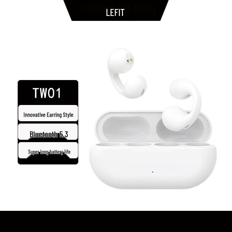 

Lefit TW01 True Wireless Ear-Clip Bluetooth Earbuds
