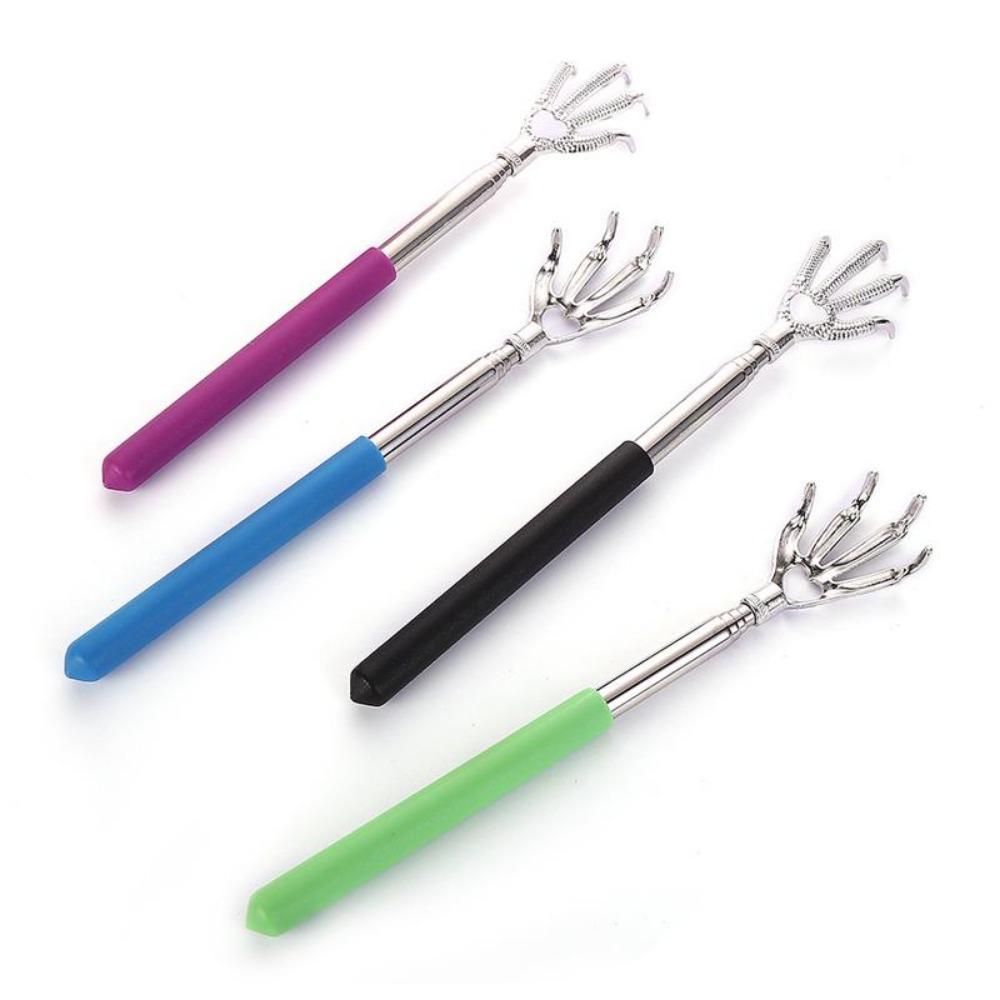 1PC  Eagle Claw Telescopic Back Scratcher Stainless Steel Back Massager Body Scratcher Tool