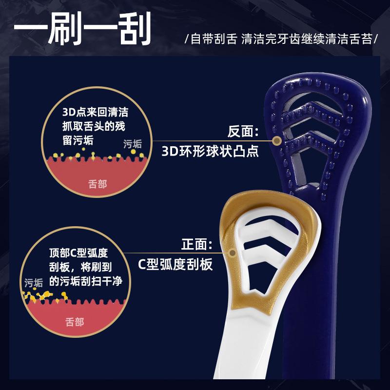 Soft Bristled Toothbrush Suitable for Both Men and Women, Suitable for Couples Traveling, School,home Cleaning, and Oral Hygiene