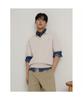 Binpolmen Cable Collar Neck Knit Ivory