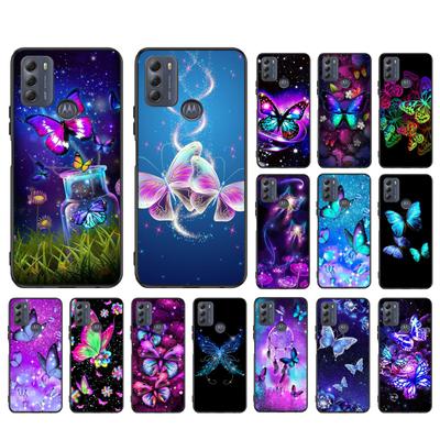 Schmetterlings-Telefonhülle für Motorola Moto G 5G G50 G60S G100 G Stylus G9 G8 G7 Power G Pure G8 Play G7Plus G60