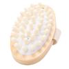 Wood   Brush   Cushion Non Slip Hand Held  R Body Brush for Home SPA Use