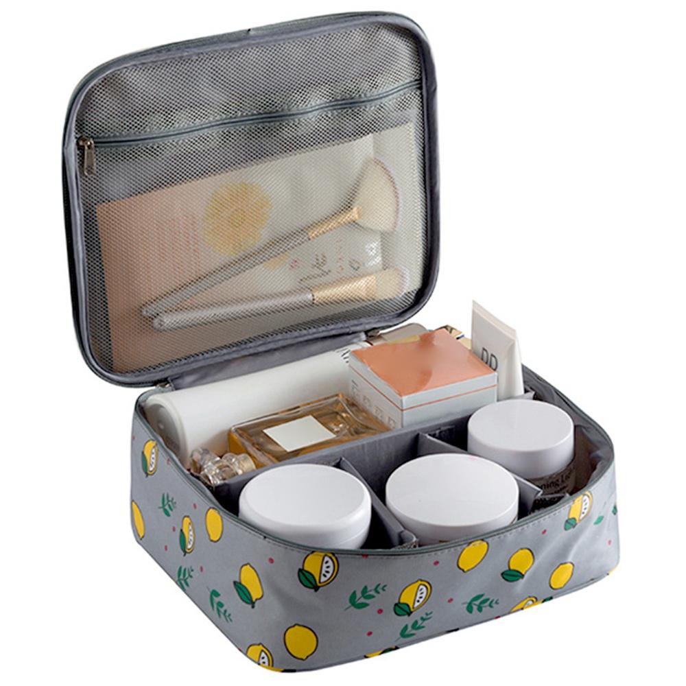 Travel Cosmetic Storage Bag Handbag Oxford Cloth Large Capacity Portable Makeup Bag