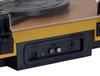 DENVER VPL-230 - Record Player with Built-in Speakers, Bluetooth, USB and SD and MP3 Card Slot, Walnut, Denver