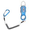 Mini Fishing Grip Aluminum Alloy Portable Fish Control Clamp with Anti‑Lost Rope(Charm Blue )