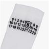Maison Margiela Mm6 Numbering Logo Knee High Socks S52tl0038 M13244