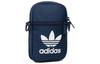 adidas Originals Trefoil Polyamide Crossbody Bag, Shoulder Bag Unisex Navy Blue GQ4167