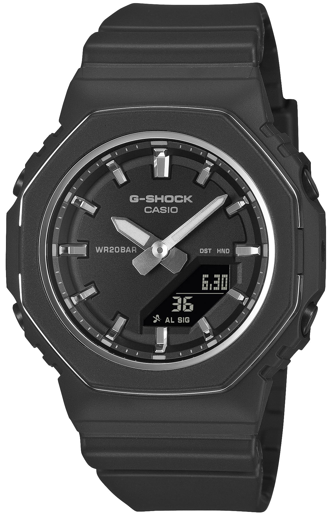 

Часы Casio, изготовленные из экологически чистых материалов G-Shock GMA-P2110-1AJF Женские Черные, чёрный