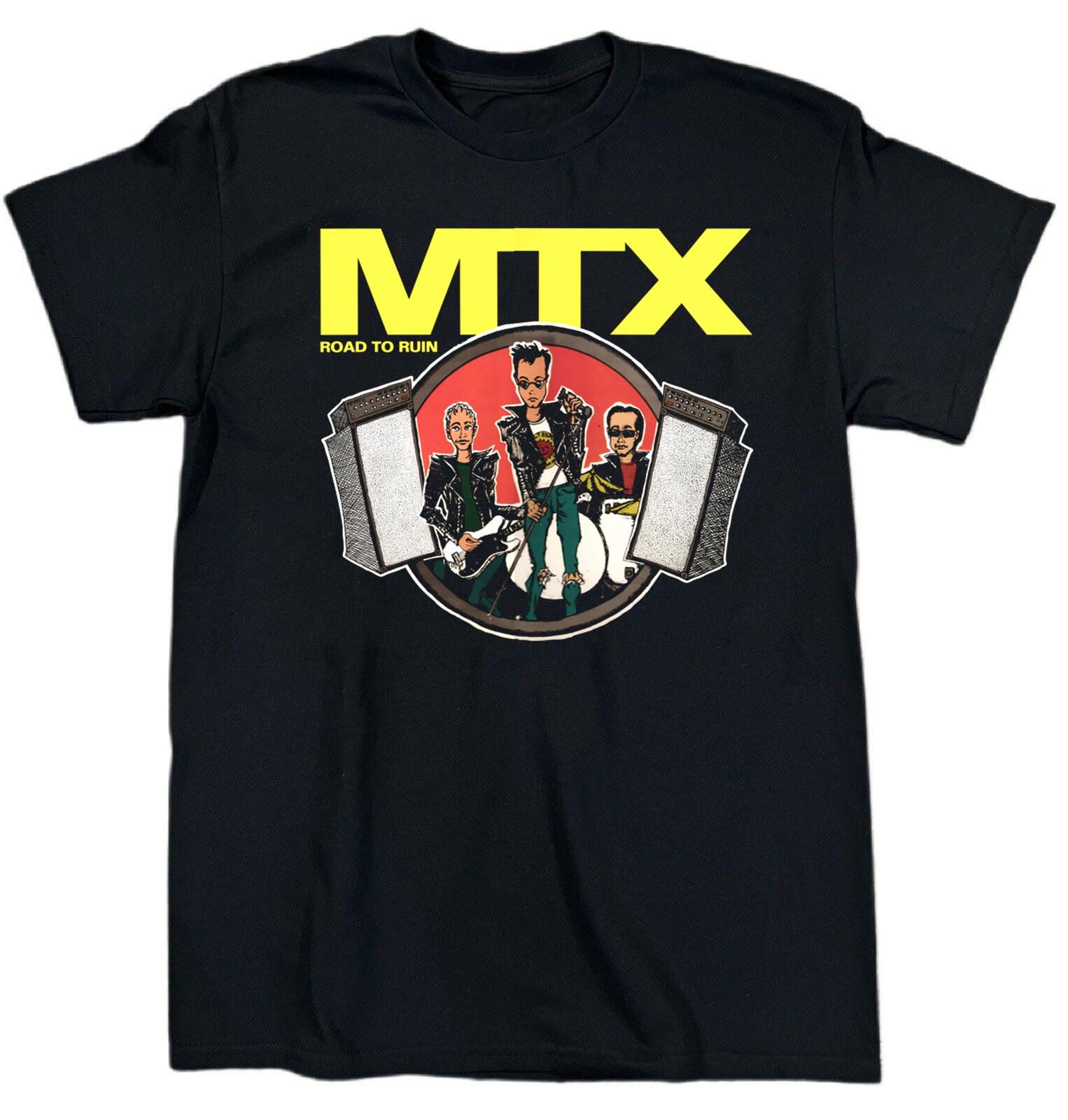 Collection MR T EXPERIENCE Band Road To Run Cotton Black T Shirt S-5XL TU606 XXXL