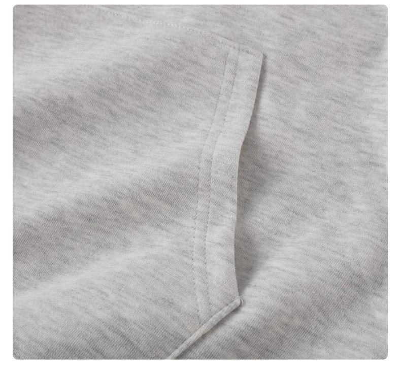 Ciężki koreański sweter z kapturem o luźnym kroju na jesień/zimę 320g