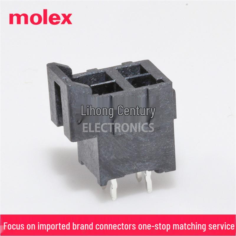 Molex Ultra-Fit 4-Pin Socket, 3.50mm Pitch, Part #172298-1104