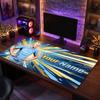 Erling Haaland Custom Large Mouse Pad, Personalized Name Text Print, Football Logo Non‑Slip Desk Mat Gaming Gift