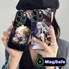 Game GI Ningguang Glass MagSafe Mobile Phone Case for iPhone 17 16 15 14 13 12 11 Air Pro Max Plus Mini Colorful Cover