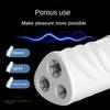 3 Hole Design Male Masturbator Cup Soft Pussy Sex Toys Adult Endurance Exercise Sex Products Vacuum Pocket Cup for Men