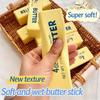 Soft Slow Rebound Butter Stick Realistic Silicone Squeeze Stress Relief Gadget Desk Office Accessory Funny Anti-Anxiety Gift