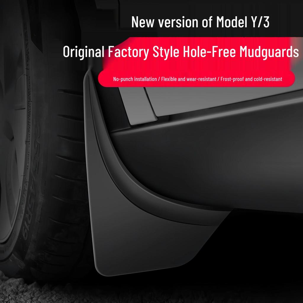 Sada předních a zadních blatníků pro Tesla Model 3/Y – Příslušenství pro ochranu proti poškrábání