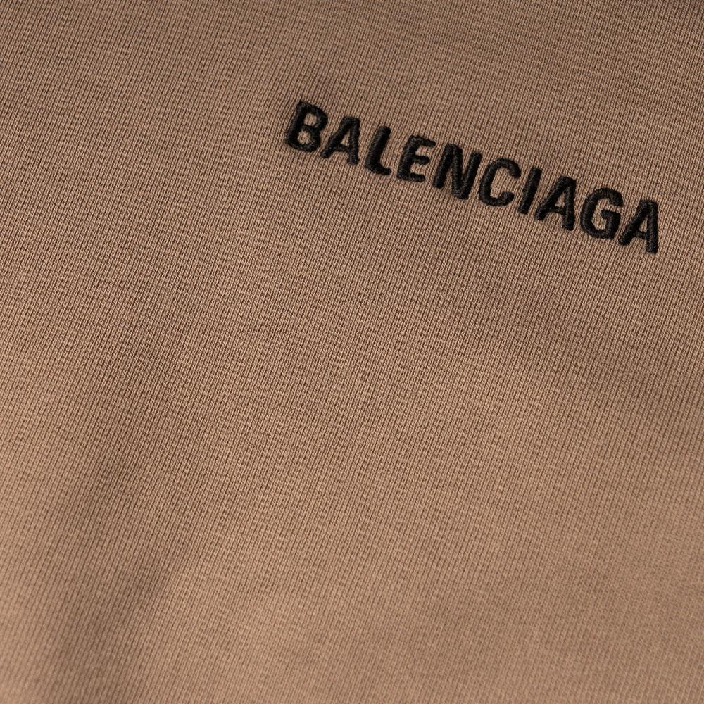 Balenciaga Back Logo Regular Fit Hoodie 600583TMVF57761