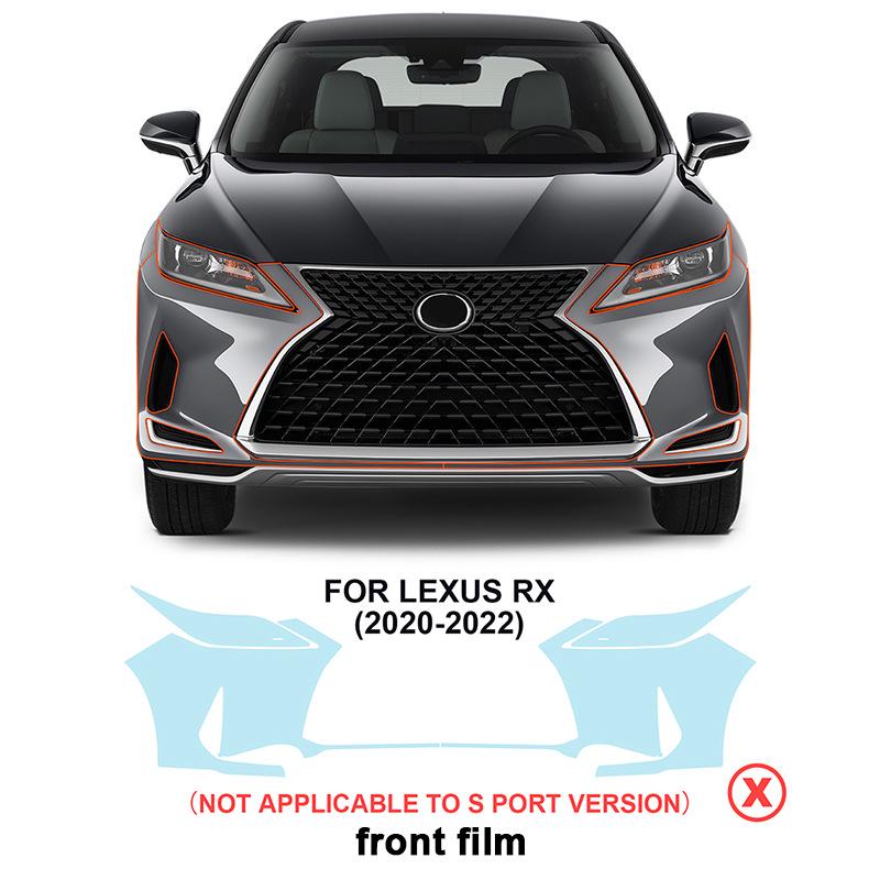 Lexus RX Exclusive Invisible Paint Protection Film - Anti-Scratch & Brightening