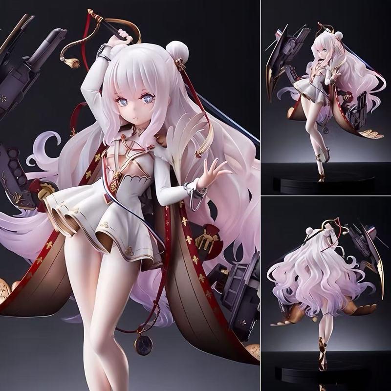 25cm Azur Lane Anime Figure Mnf Le Malin Figures Light Version Model Pvc Statue Doll Collection Decoration Toys Gift
