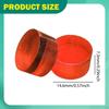 2Pcs Jump Cue Tip Replacement High Hardness Billiard Pool Diameter 14.6mm for Beginners