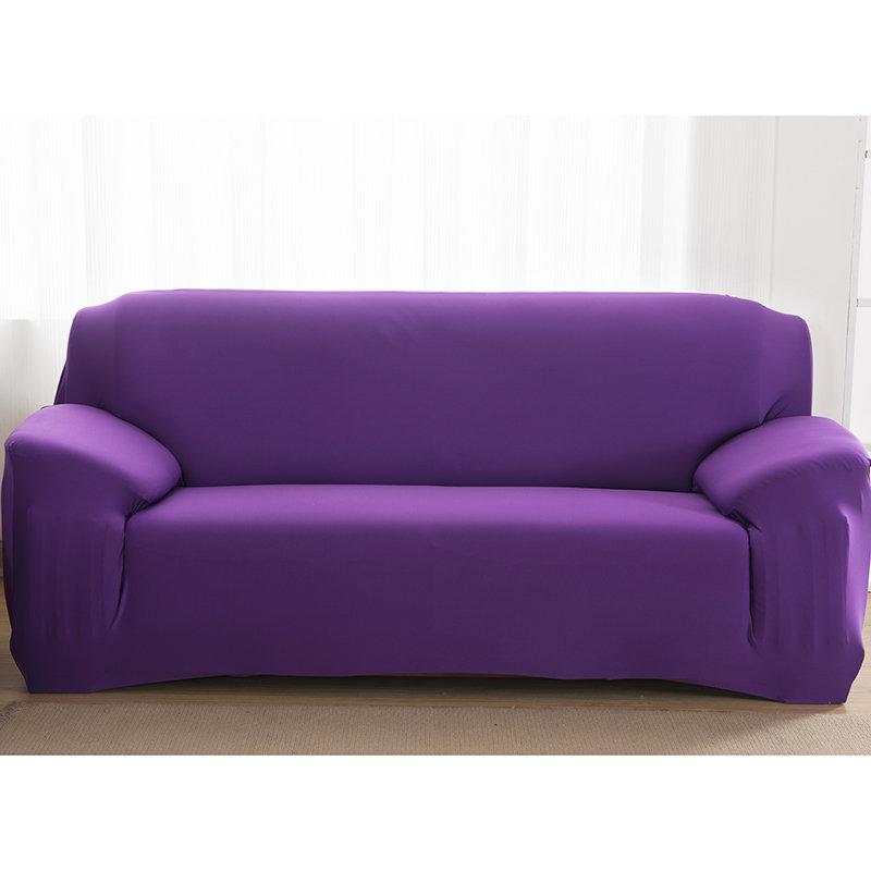 Elastic Plain Solid Sofa Cover Stretch Tight Wrap All-Inclusive Sofa Cover For Living Room Funda Sofa Couch Cover Armchair Cover