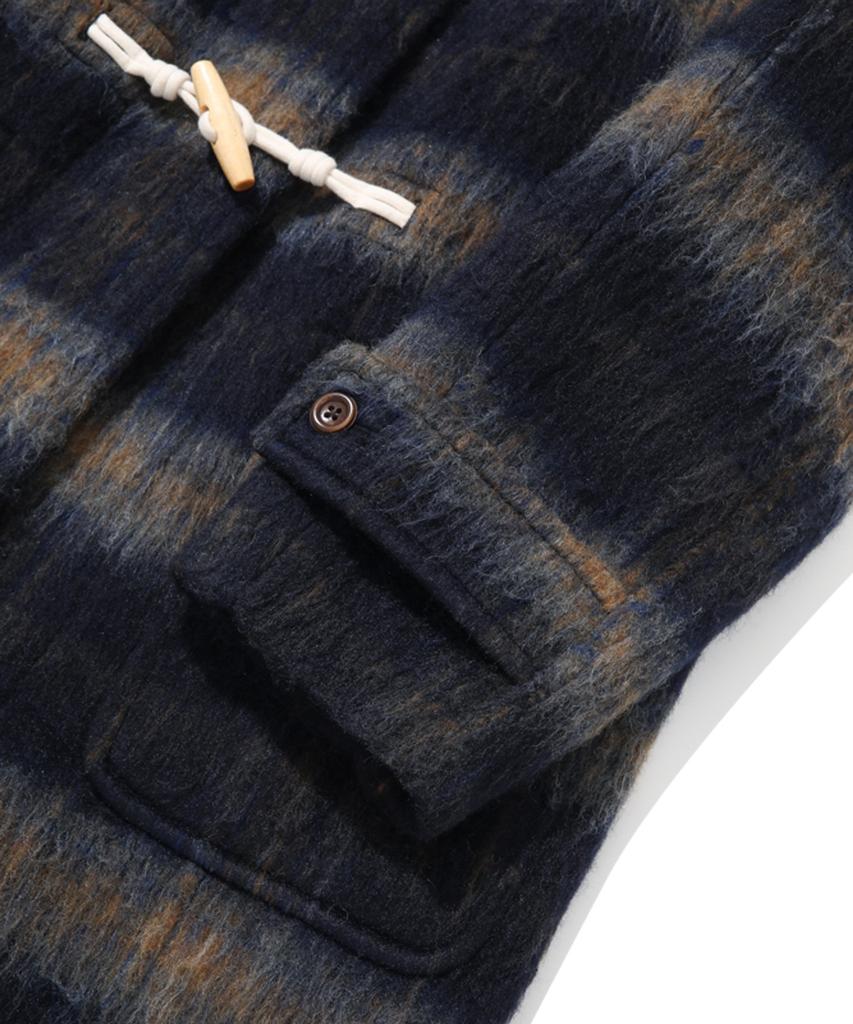Covernat Woman Long Duffle Coat Check