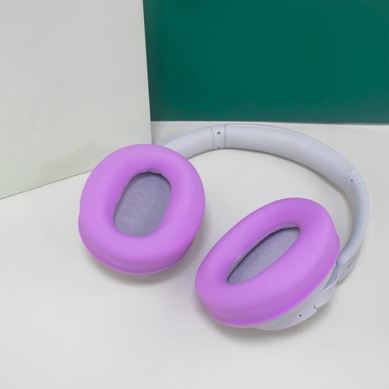 1 Pair Protective Silicone Comfortable Replacement Case Soft Waterproof Cushions Ear Pads