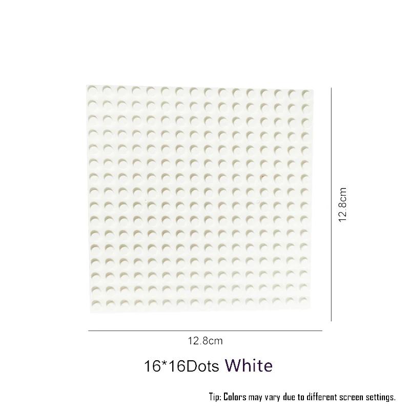 Non-Toxic 32*32*16*16 Dots Base Plate Building Block Diy City Traffic Road Figures Construction Toys Bricks Baseplates For Kids Toys