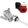 Fuel Shut Off Valve, 310574GS M10x1.5 Metal Fuel Valve Petcock for Gasoline Generator