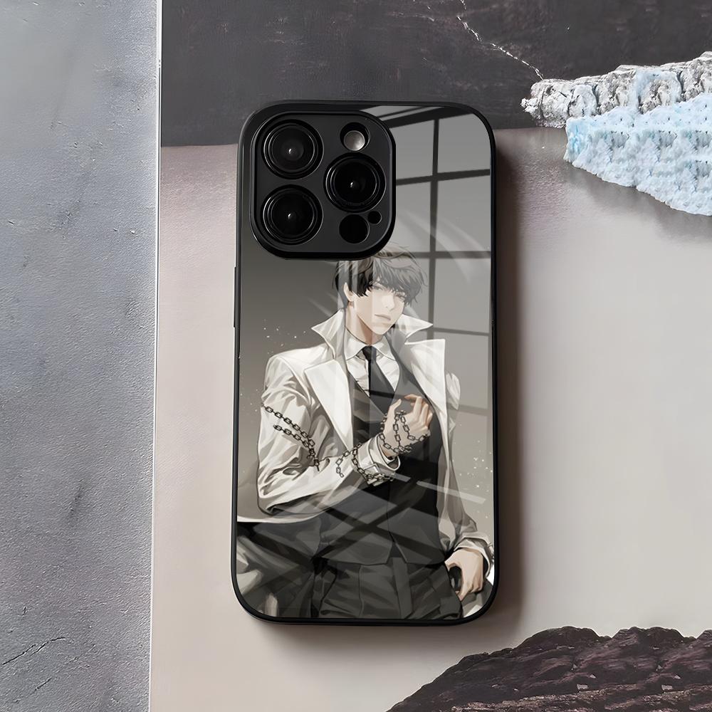 Omniscient R-Reader V-Viewpoint Orv Phone Case For IPhone 17 Air 16 E Pro Max 15 14 13 Mini 12 Pro 11 Max Plus Black Glass Cover