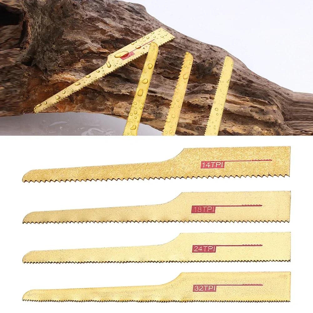 5pcs Pneumatic Small Air Saw Blades 14TPI 18TPI 24TPI 32TPI For Cutting Wood Pieces Fiberglass Plastic Sheet Metals Air Tool