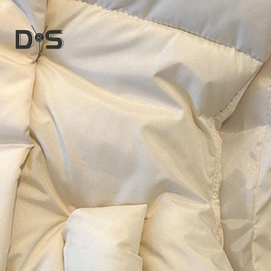 Zimowy damski płaszcz ze stójką, zapięcie na zamek błyskawiczny, długie rękawy, jednokolorowy, wiatroszczelny, zatrzymujący ciepło, ocieplany, męski, dopasowany krój, kurtka outdoorowa