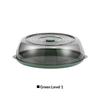 Kitchen Dust Proof Food Cover Stackable Heat Preservation Reusable Transparent Lid for Family Gathering Party