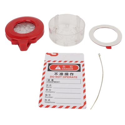 Couvercle Bouton d'Arrêt d'Urgence Bouton d'Arrêt d'Urgence Rotatif Interrupteur Verrouillable Bouton Pression Pneumatique Couvercle de Protection