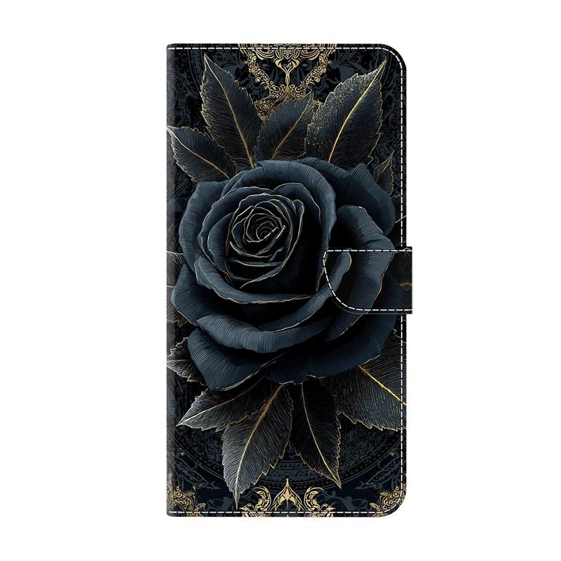 Custodia per Samsung S24 Ultra / S23 Ultra Portafoglio Flip Cover Dipinta per Samsung Galaxy S24 FE S23 FE S24+ Plus Copertura Protettiva Etui