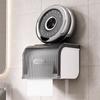 Non-Punching Tissue Storage Box Plastic Paper Towel Rack Light Luxury Toilet Paper Rack  Bathroom